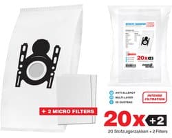 20x Bosch / Siemens stofzuigerzakken