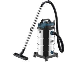 HBM bouwstofzuiger nat/droog 1600W 40L 230V met stopcontact