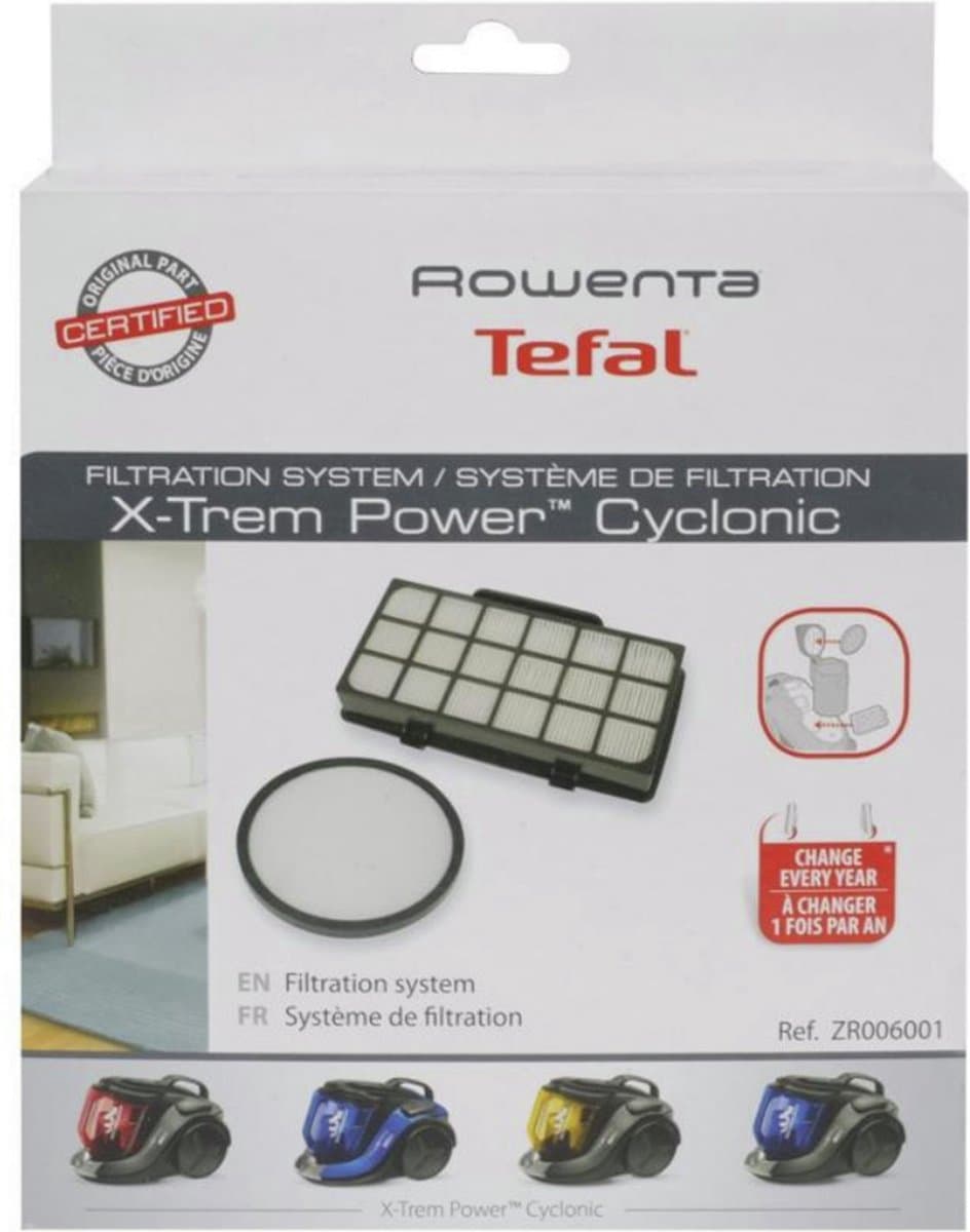 Hepafilter - Geschikt voor Rowenta - ZR006001 — afbeelding 1