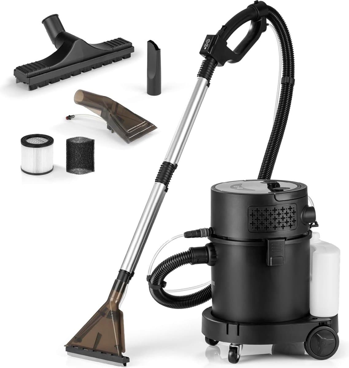 Tapijtreiniger Apparaat - Spuit- en Waszuiger - Water Stofzuiger 1200W - Uitgebreide Accessoires — afbeelding 1