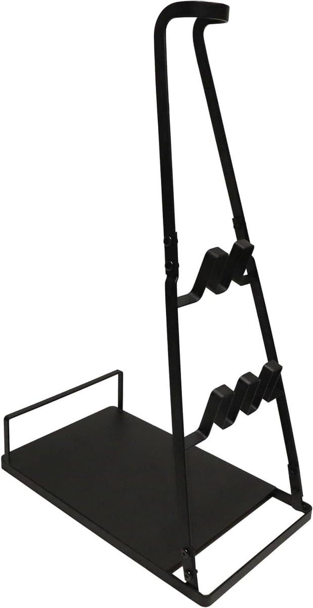 Opbergstandaard Stofzuiger - Standaard Accessoireshouder - Stofzuiger organiseren - Vrijstaand Boren Niet Nodig - 36.5x22x58 cm - Zwart — afbeelding 1