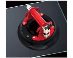 Vacuüm Heffer - Zuignap Glaslifter - Materialen Verplaatsen - Veilige Indicator - 9 inch diameter - Rood