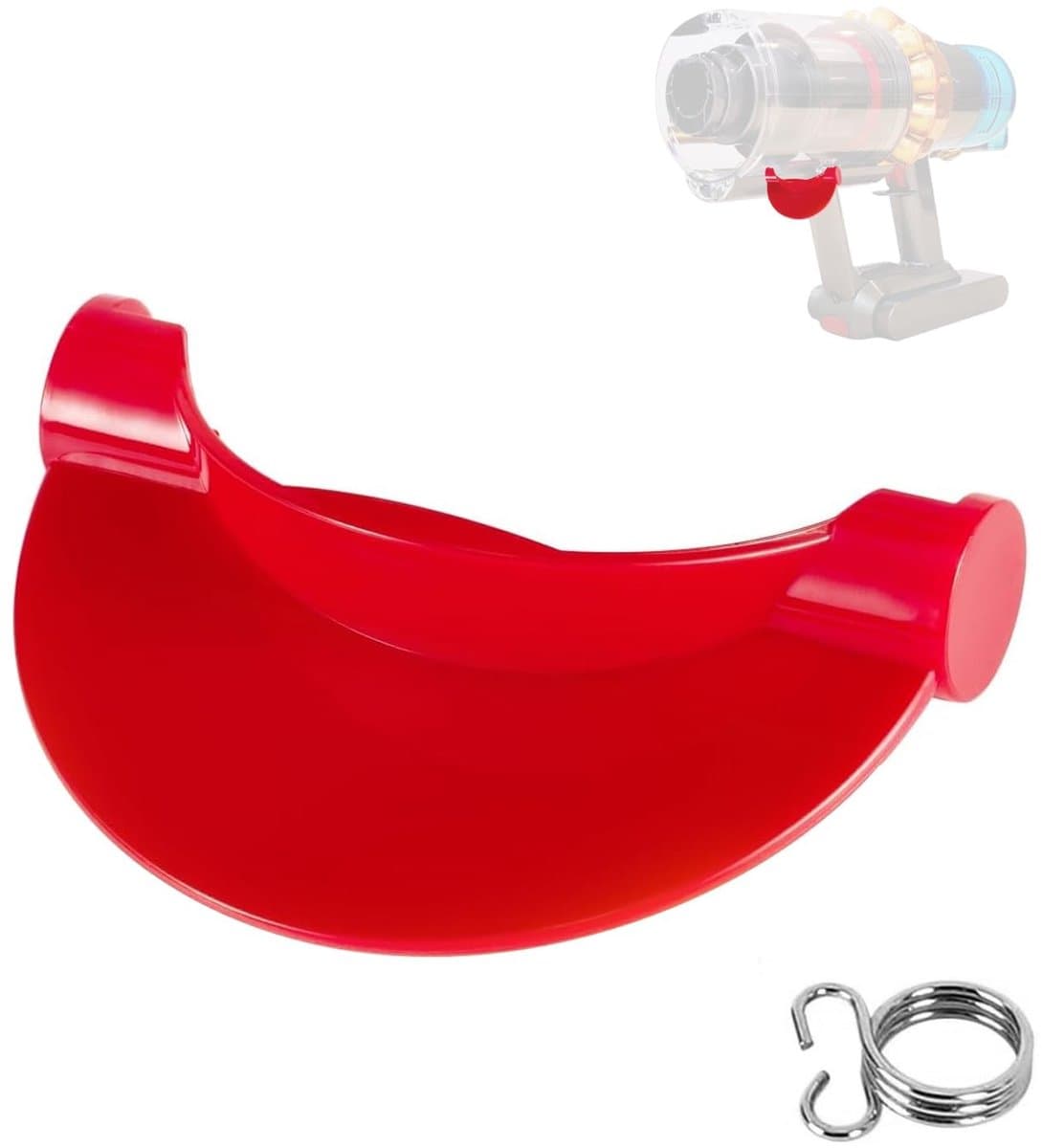 Store_8 - Stofbak Vervangende Onderdelen - Ideaal voor Dyson V10 V11 V12 V15 Outsize - Duurzaam en Gebruiksvriendelijk - Rood - Stofzuiger Accessoi... — afbeelding 1