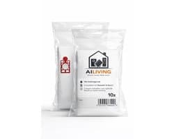 AILiving ® - Stofzuigerzakken Numatic Henry Hetty James 10 stuks met filter microvezel geschikt voor Numatic stofzuiger