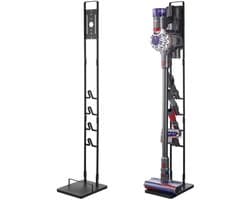 Cherrys Finds - Stofzuiger Standaard - Stofzuigerstandaard Dyson - Stofzuigerstandaard Dyson En Andere Stofzuigers - Stofzuigerstandaard Voor Dyson - Stofzuiger Houder - Stofzuigerhouder - Stofzuiger Rek - Opbergstandaard - Mat Zwart