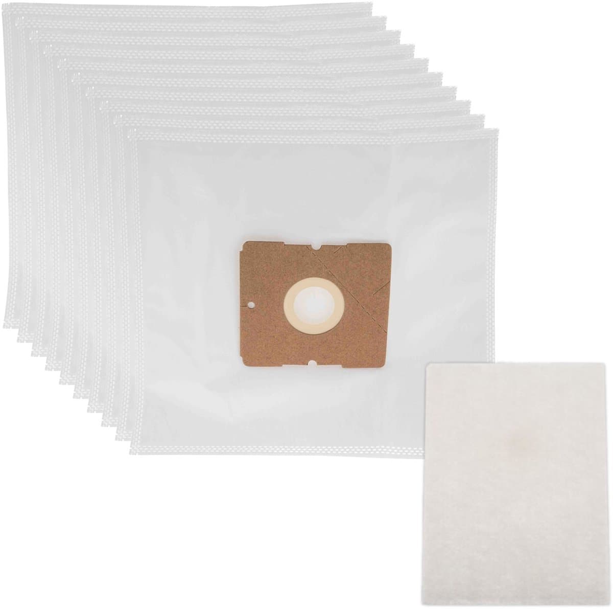 Universele - Stofzuigerzakken - Uni-Bag - Inventum - Princess - Sauber - 10 stuks - 1 filter — afbeelding 1
