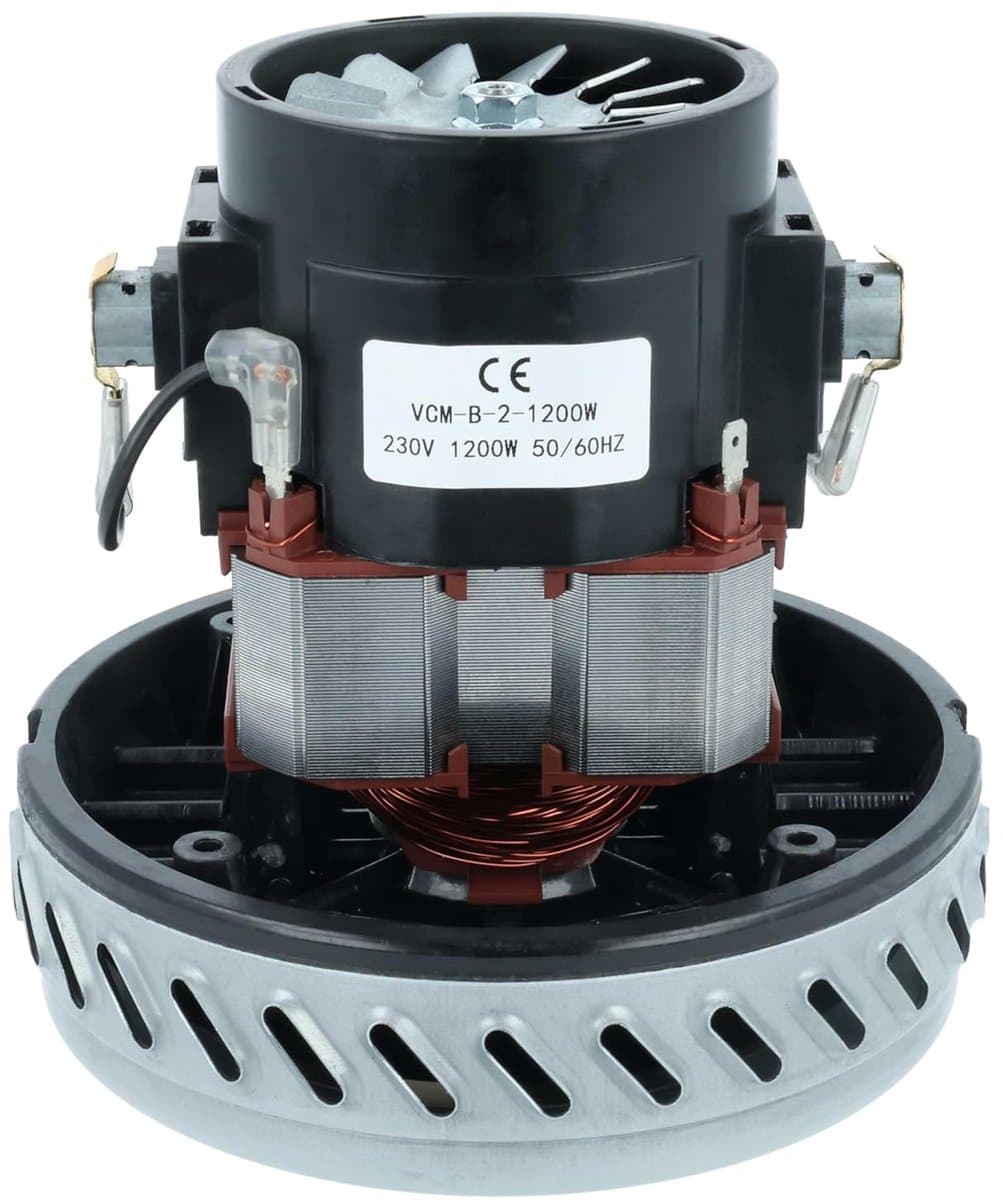 Reservemotor Stofzuiger - Motor Onderdeel - Stofzuigen - 1200W Vermogen - 14.5cm Hoog - Grijs — afbeelding 1