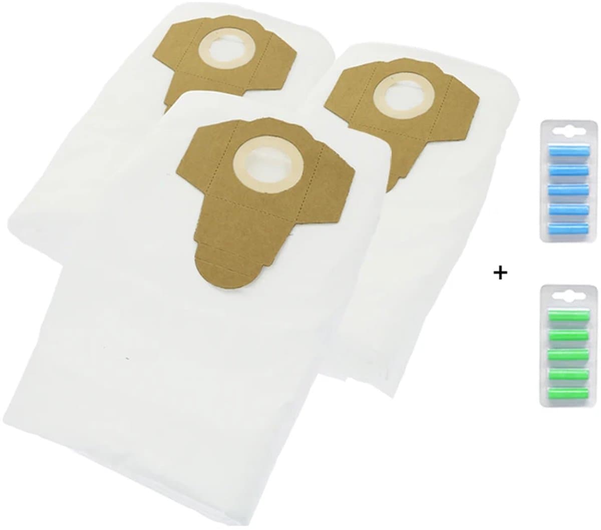 10x Propex compatibel Parkside / Einhell stofzuigerzakken + 10 geurstaafjes (Propex Parts) — afbeelding 1