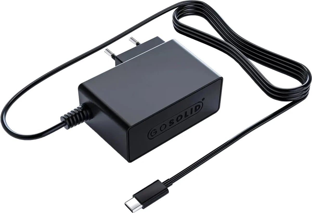GO SOLID! Oplader geschikt voor Ambiano GT-SF-AFS-01 Matrasreiniger — afbeelding 1