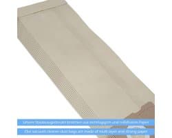Stofzuigerzakken Papier - Vervangende Zakken - Stofvrij Houden - Multi-layer Filtratie - 20 Stuks
