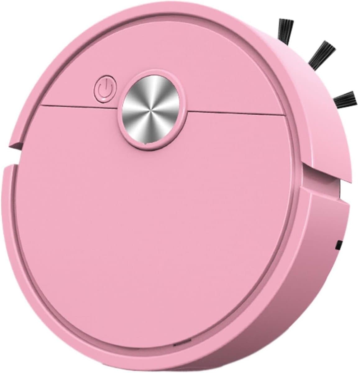 Bureau Stofzuiger - Kruimelrobot - Bureau Schoonhouden - Slimme Navigatie - 27.5 x 26.4 x 7.4 cm - Roze — afbeelding 1