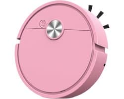 Bureau Stofzuiger - Kruimelrobot - Bureau Schoonhouden - Slimme Navigatie - 27.5 x 26.4 x 7.4 cm - Roze