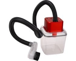 Stofafscheider - Luchtfiltratiesysteem - Werkplek Schoonhouden - Automatische Start/Stop - 2.8 Liter Capaciteit - Zwart