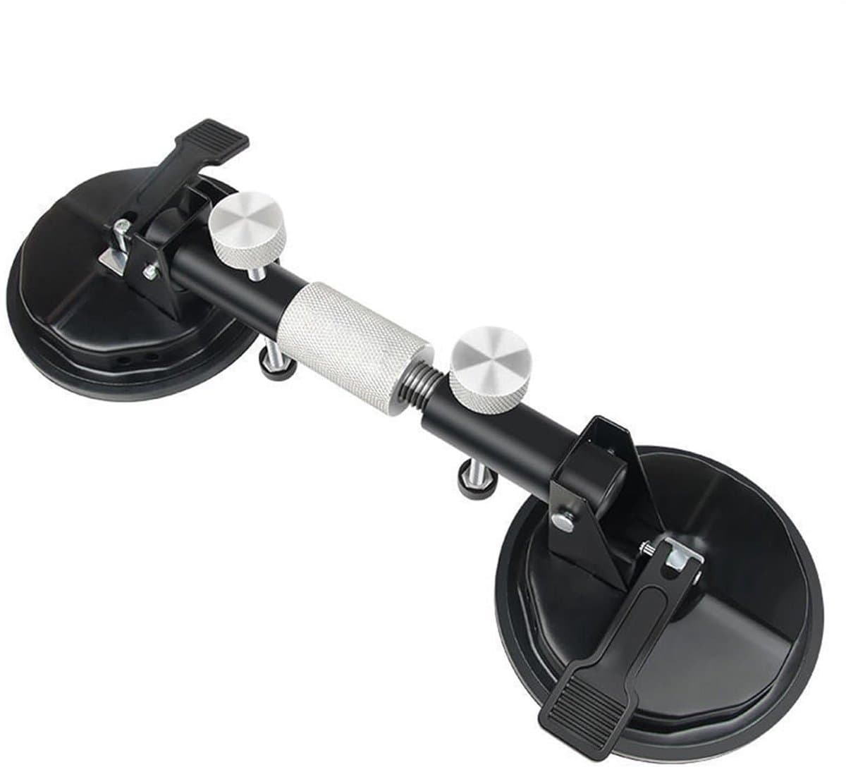 Vacuümzuignap Deuktrekker - Tegel Lifter - Materiaal Hanteren - Aluminium Heavy Duty - 44 x 17 x 13.4 cm - Zilver — afbeelding 1