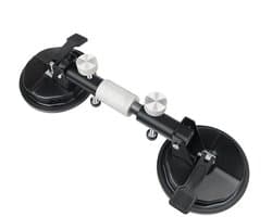 Vacuümzuignap Deuktrekker - Tegel Lifter - Materiaal Hanteren - Aluminium Heavy Duty - 44 x 17 x 13.4 cm - Zilver