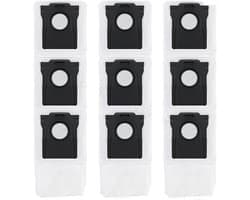 9 stuks Stofzak van de stofzuiger voor Dreame X30 Ultra- Mova E30 Ultra - L10s Ultra Gen 2 - L10s Pro HU