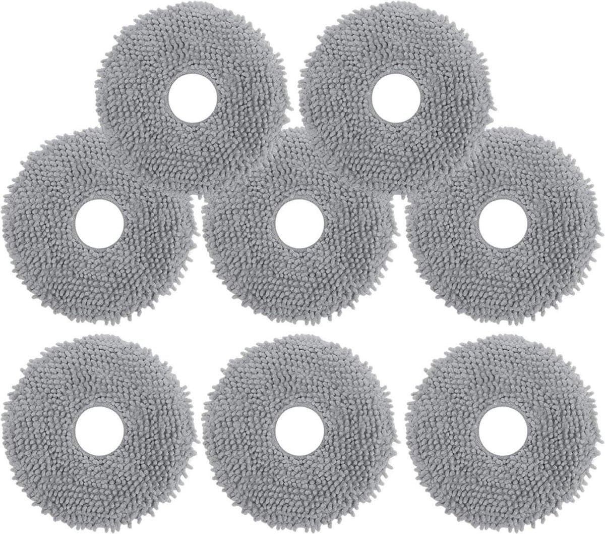 Wasbare en herbruikbare dweilpads Geschikt voor de Roborock Saros 10R/Saros Z70/Qrevo Pro/Qrevo S en QV 35A robotstofzuigers. — afbeelding 1