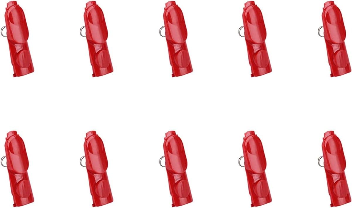 Stofzuiger Hoofd Clip - Schakelaar Knop - Reparatie Onderdelen - Hoge Kwaliteit Kunststof - 10 Stuks - Rood — afbeelding 1