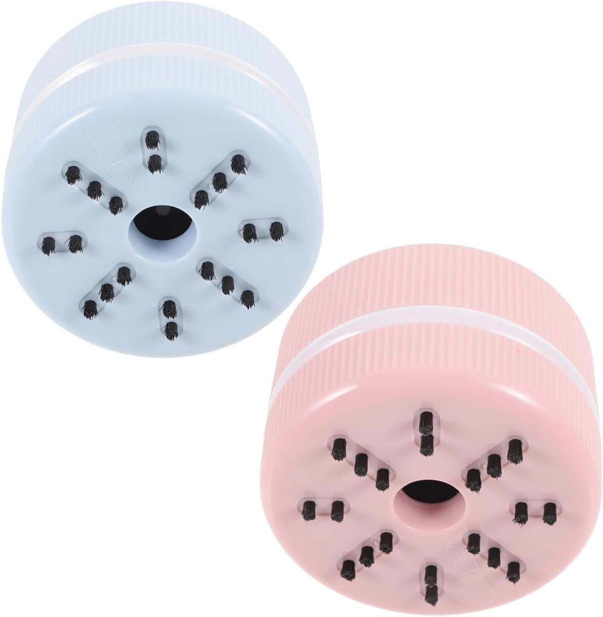 Mini Stofzuiger - Kruimeldief Handstofzuiger - Bureau Schoonmaken - Draadloos Compact - 8.3cm x 8.3cm - Blauw — afbeelding 1