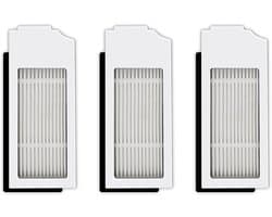 3 stuks vervangende HEPA-filters - Voor ECOVACS DEEBOT N20 Plus/ N20 Pro Plus/ X1 Omni/ T10/ T10 Plus/ T10 Turbo/ T10 Omni/Yeedi C12 Plus/ C12 Pro Plus, - filterset