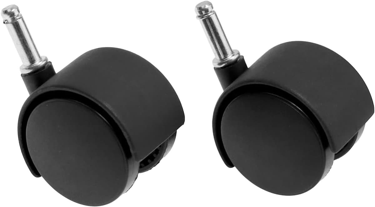 Stofzuiger Wielen - Reserveonderdelen - Stofzuigen - Directe Pasvorm - 80mm of 100mm - Zwart — afbeelding 1