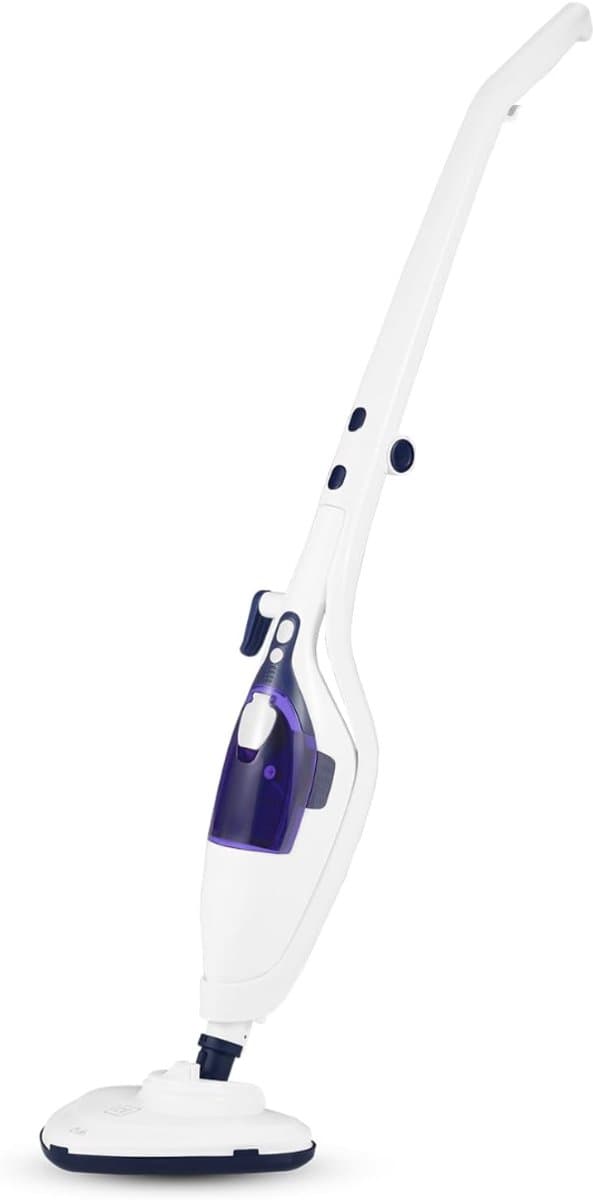 Florixa® Dweilsysteem Elektrisch - Elektrische Mop - Elektrische Dweil - Wit - 115cm x 28cm x 21cm — afbeelding 1