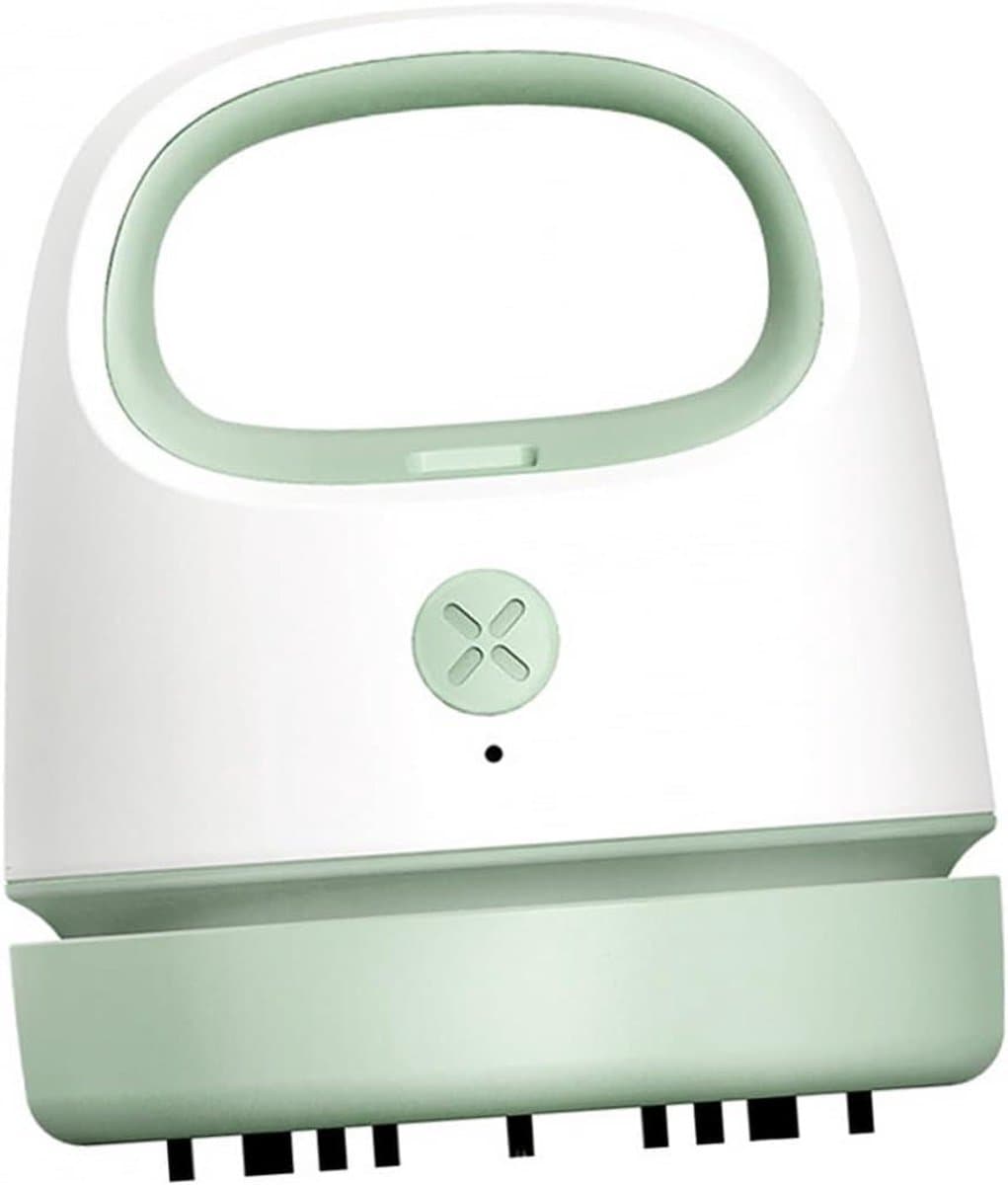 Tafelstofzuiger - Mini Stofzuiger - Bureau Schoonmaken - USB Oplaadbaar - 99 x 86 cm - Groen — afbeelding 1