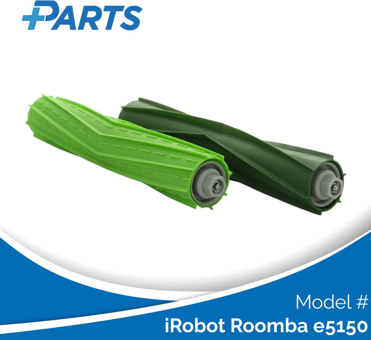 iRobot Roomba e5150 Borstels (2 Stuks, Plus.Parts® alternatief voor 4624870) — afbeelding 1