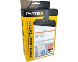 5 Stofzuigerzakken PARTS4® geschikt voor Nilfisk GS / GM series | Made in Europe | Passend in Nilfisk GS series, GM series, GM80, GM90, GS70, GS80 | Alternatief voor origineel 107418500, 816200000, 82095000