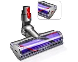 Stofzuigermond - Geschikt voor Dyson V8/V10/V11/V15/G5 - Groen Led - Wasbare borstel - Wasbare borstel - Stofzuigeraccessoires - Blauw