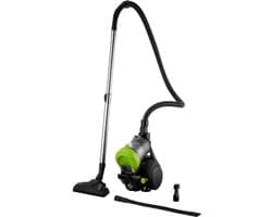 Zakloze cilinderstofzuiger - SENCOR SVC 1025GR - 700 W - 78 dB - 2 L - Zwart / Groen