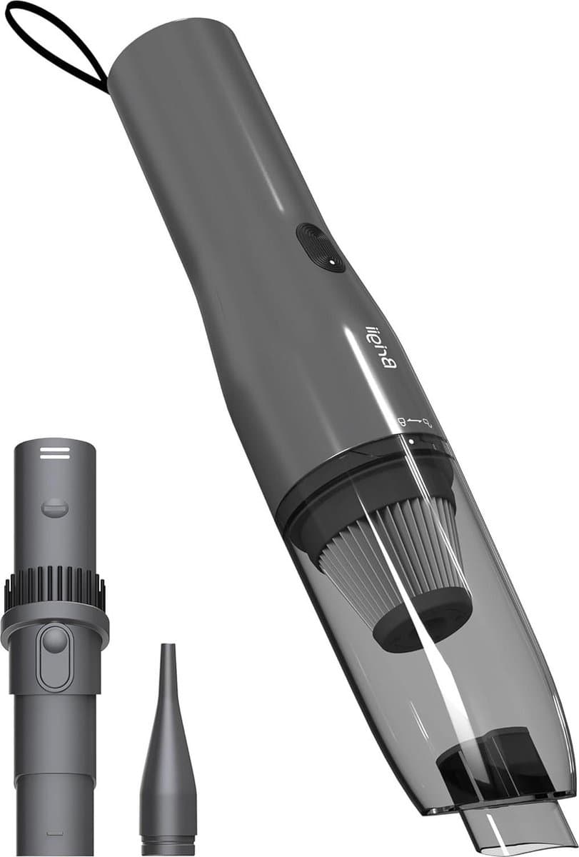 Handheld Vacuum 2-in-1 Mini-stofzuiger en luchtduster - Draadloze handstofzuiger licht 088 lbs USB-C oplaadbaar — afbeelding 1