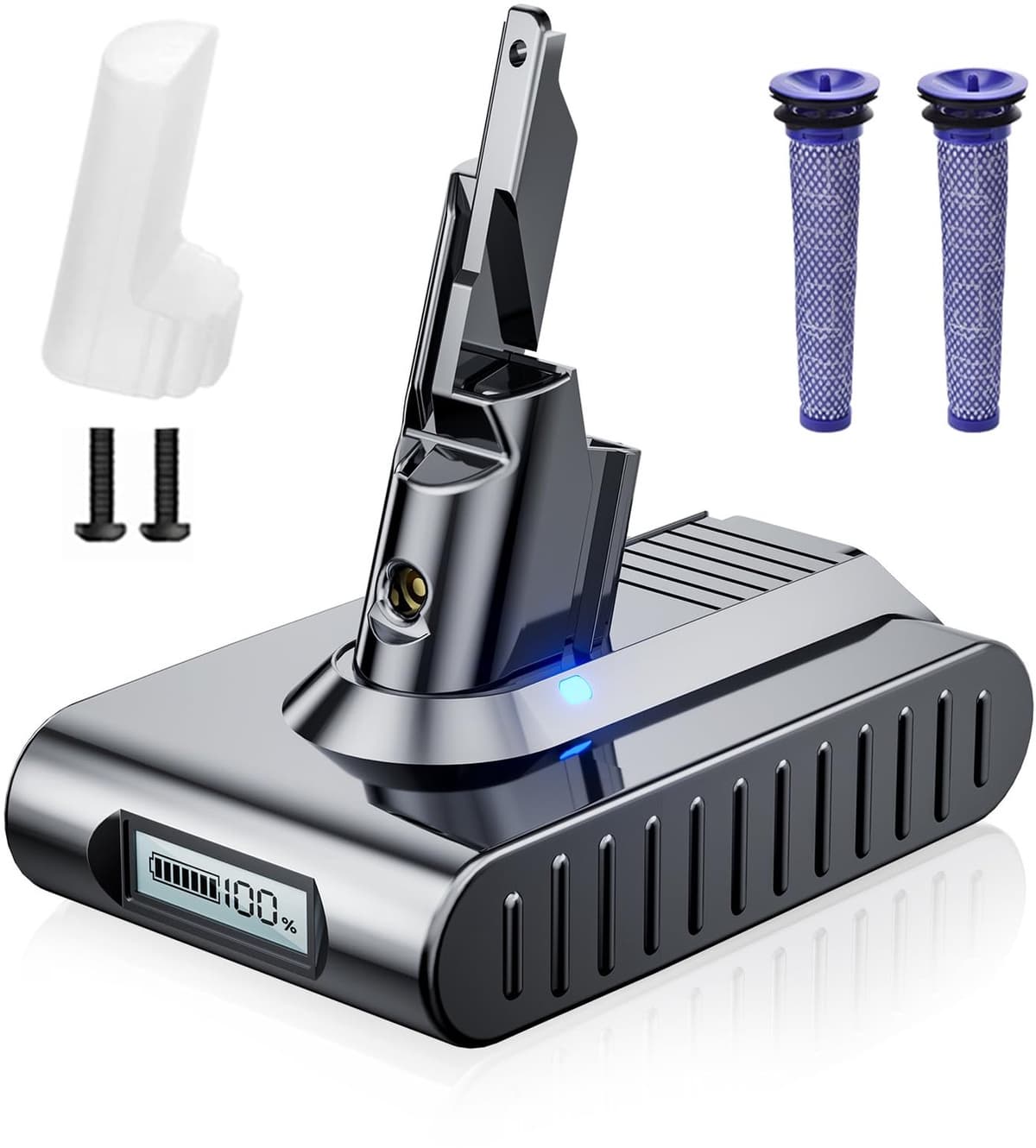 Stofzuigeraccu - Compatibel met Dyson V7 SV11 - 21,6V Li-ion — afbeelding 1