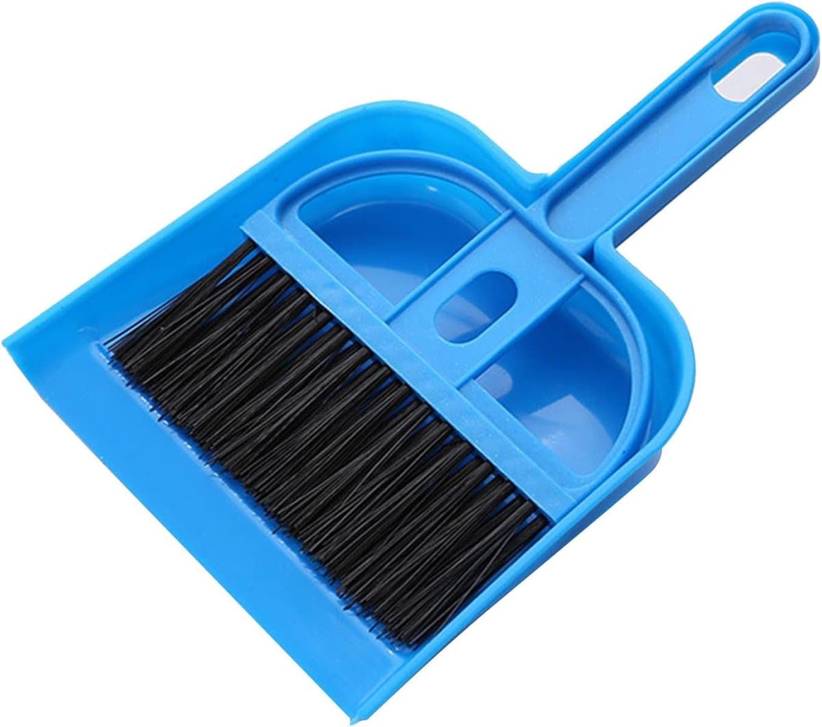 Desktop Sweeper - Stof en Borstel - Bureau Reinigen - Compact Ontwerp - Lichtgewicht - Blauw — afbeelding 1