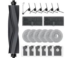 22-delige accessoire set voor Dreame X40 Ultra, L40 Ultra, X40 Master, Mova P50 Pro Ultra – inclusief hoofdborstel, stofzakken, dweilen, zijborstels en HEPA-filters