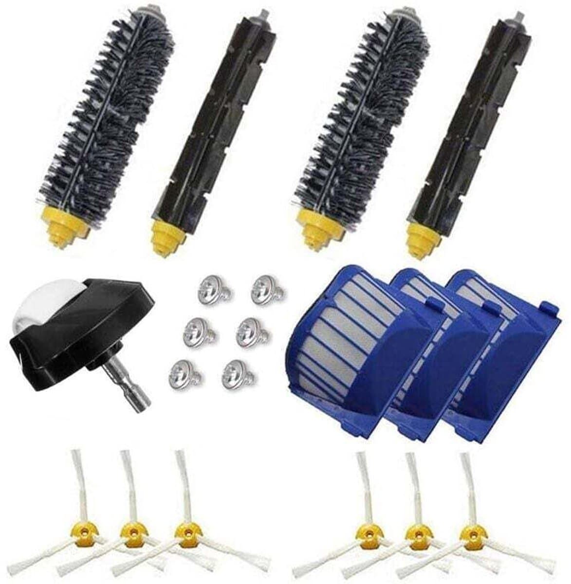 Accessoirekit Geschikt voor iRobot Roomba 600-serie. Vervangingsonderdelen Geschikt voor de modellen 600, 605, 610, 615, 620, 625, 630, 635, 640, 645, 650, 655, 660, 665, 670 en 6. — afbeelding 1