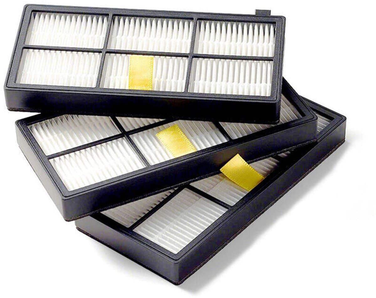 iRobot stofzuigeraccessoires - Set van 3 hoogrendementsfilters Geschikt voor iRobot 800- en 900-serie — afbeelding 1
