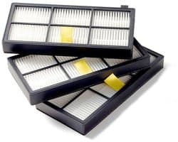 iRobot stofzuigeraccessoires - Set van 3 hoogrendementsfilters Geschikt voor iRobot 800- en 900-serie