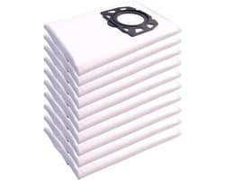 10 stuks stofzuigerzakken - geschikt voor Kärcher WD4 - WD5 - WD6 - WD5P - WD6P - Premium - MV4 - MV5- MV6 stofzuiger - code 2.863-005.0 2.863-006.0 - stofzuiger