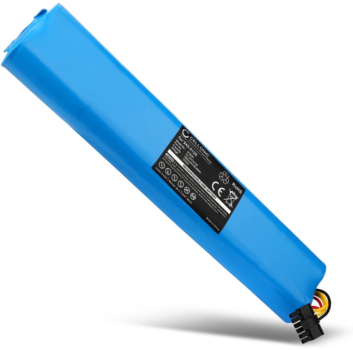 Stofzuigeraccu - 3000mAh - 12V NiMH — afbeelding 1