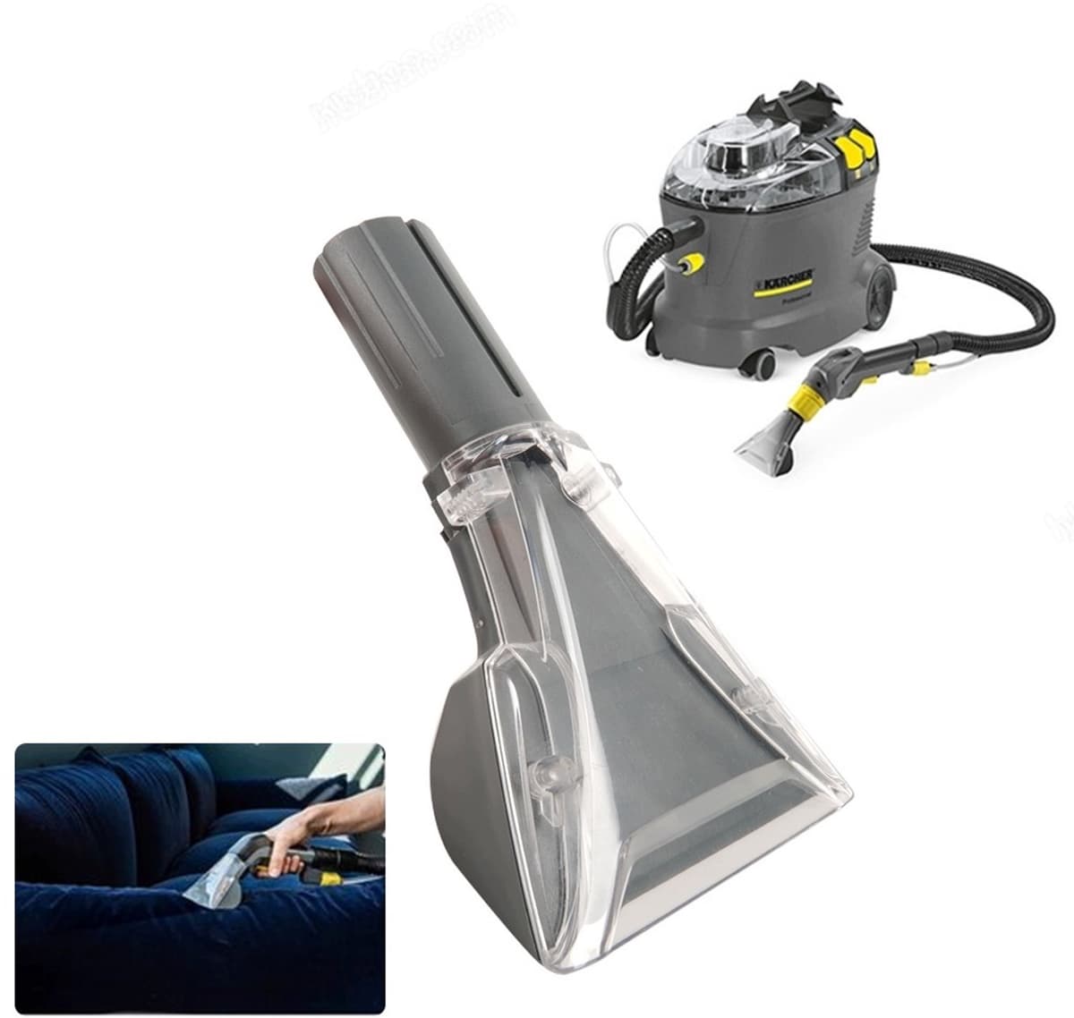 Bekleding mondstuk voor Karcher Puzzi 8/1 10/1, merkloos — afbeelding 1
