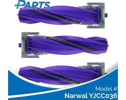 Narwal YJCC036 Borstels (3 Stuks, Plus.Parts® alternatief voor CP-PJ-A00090-00-00)