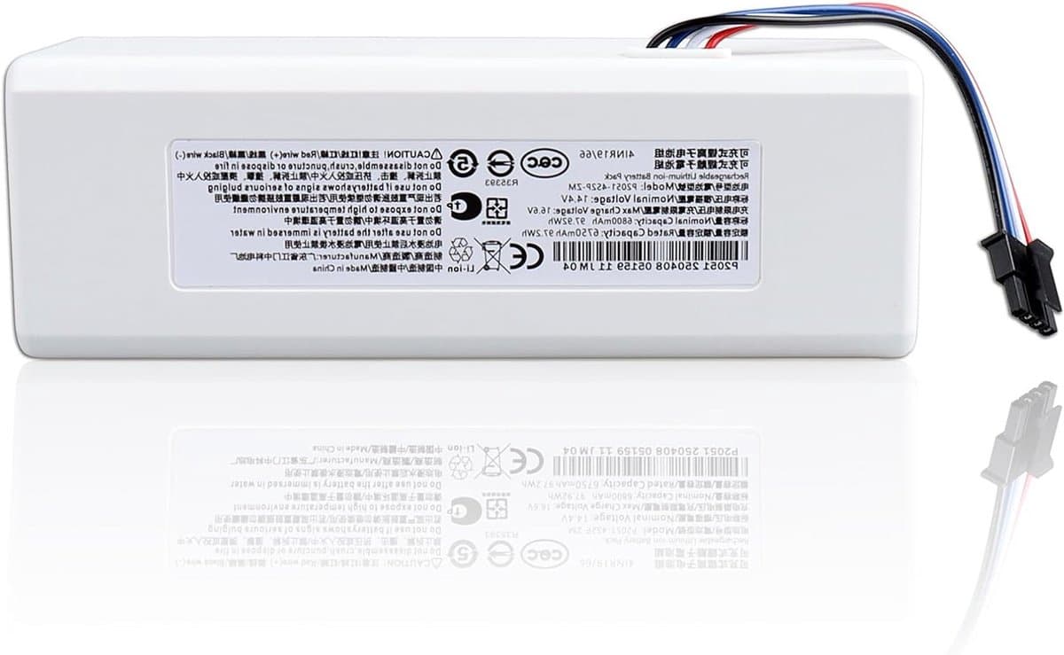 Vervangende Li-ion Accu voor Mijia 1C Robotstofzuiger, 14.4V, 6800mAh, Hoogwaardige Batterij voor Efficiënte Reiniging — afbeelding 1