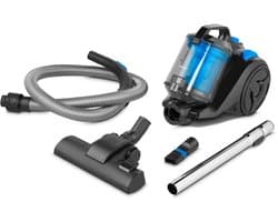 MEDION E2001 Cycloonstofzuiger (zonder zak, 800 W, stofreservoir 2 L, actieradius 7 m, wasbaar HEPA-filter)