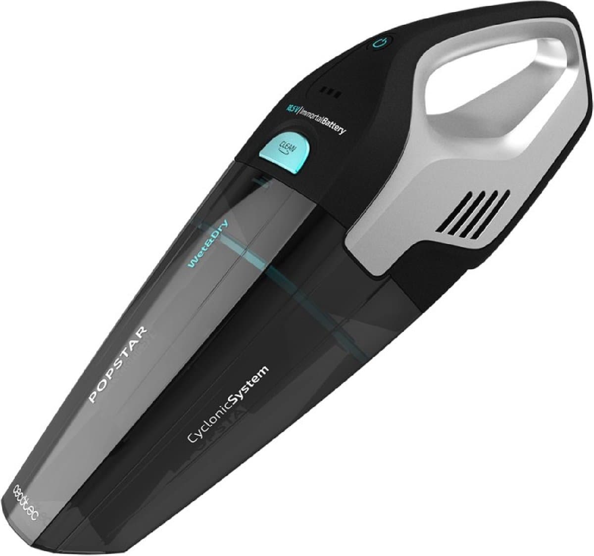 Handstofzuiger Cecotec Conga PopStar Micro 500 ml 18,5 V Zwart — afbeelding 1
