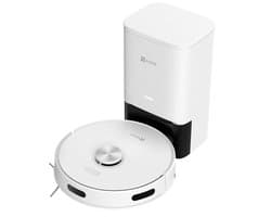 EZVIZ RE5 Plus Robotstofzuiger met Dweilfunctie – Automatisch Leegstation – 4000 Pa – LiDAR, App Bediening & Tapijtdetectie – Wit