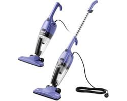 Steelstofzuiger 2-in-1 – 550W Hoge Zuigkracht met Handstofzuiger – 0,5L Stofbak – 4,5 m Netsnoer