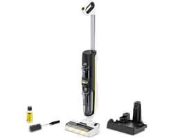 Kärcher FCV 4 vloerreiniger met zuigfunctie - 3-in-1 Xtra!Clean - Looptijd accu: 45 min - Oppervlakteprestatie 200 m² - Schoonwatertank 750 ml - Vuilwatertank 450 ml
