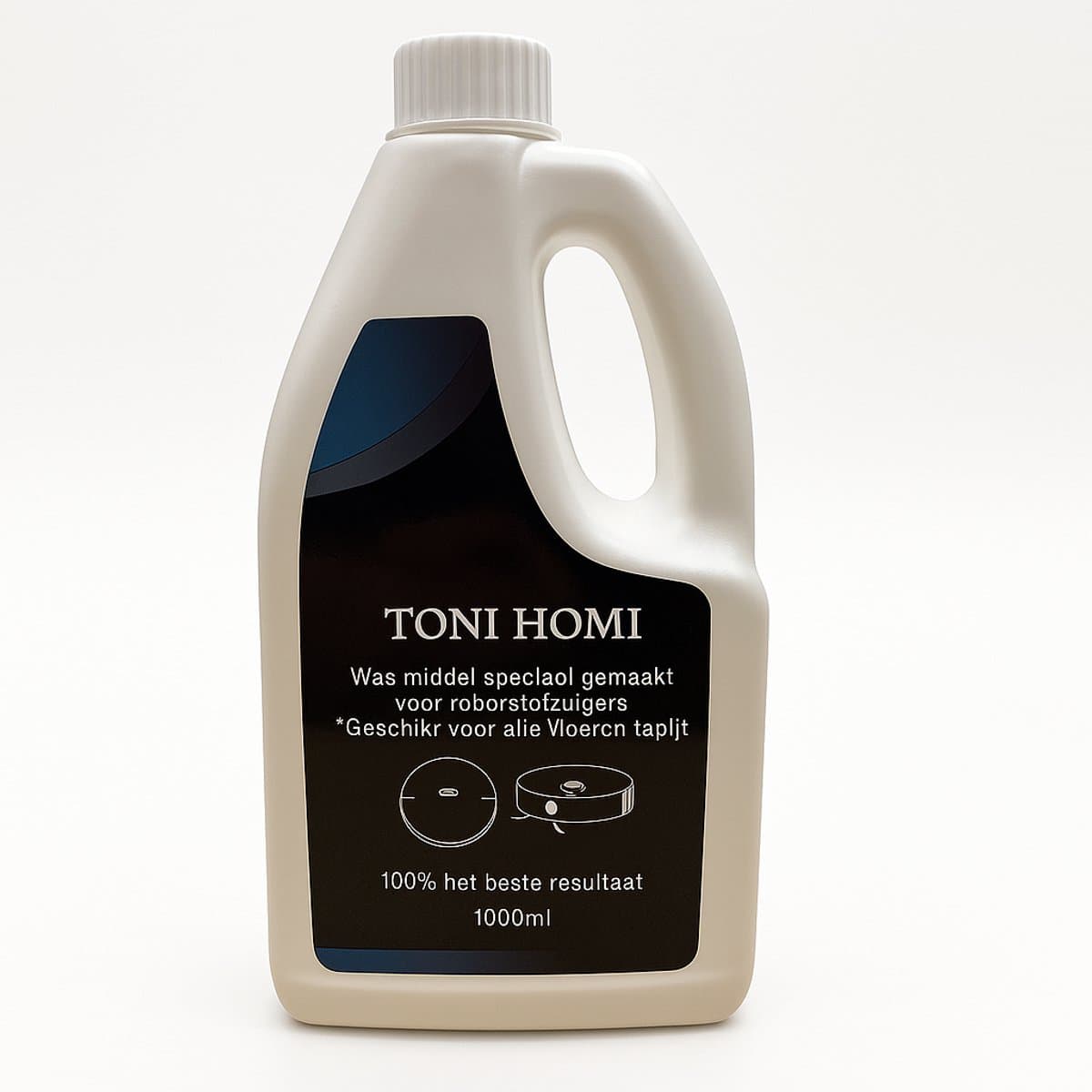 TONIHOMI® - Schoonmaakmiddel voor robotstofzuigers - Reinigingsmiddel robotstofzuiger - Geschikt voor iedere robotstofzuiger - 1000ML — afbeelding 1