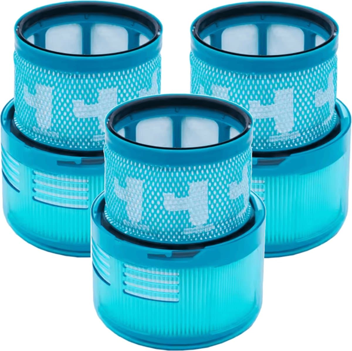 3x HEPA-filter geschikt voor Dyson G5 Gen5 Detect Absolute, Detect Fluffy stofzuiger - vervangingsfilter motorfilter — afbeelding 1